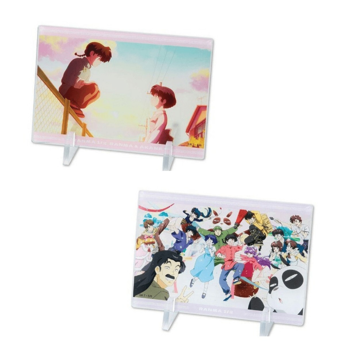即決 らんま1/2 アクリルポストカードスタンド 2種セット 10×14 新品未開封品 アクリルスタンド アクスタ 高橋留美子拍卖