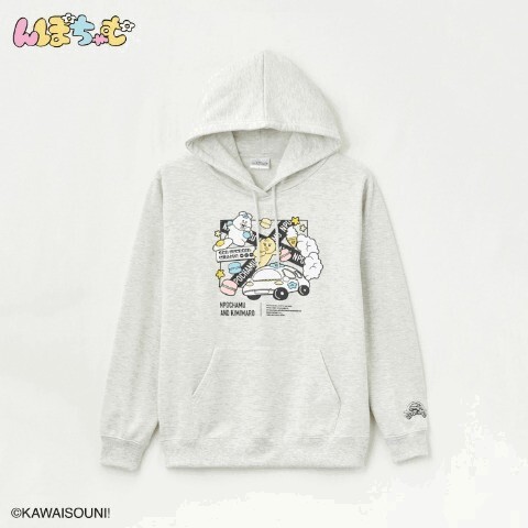 即決 んぽちゃむ メンズ裏毛プルオーバーパーカー【L】新品タグ付き んぽちゃむときみまろ 可哀想に! スウェット拍卖