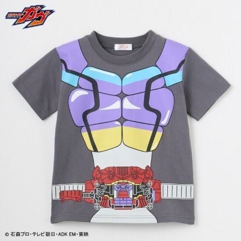 即決 仮面ライダーガヴ キッズなりきりTシャツ【120】新品タグ付き拍卖