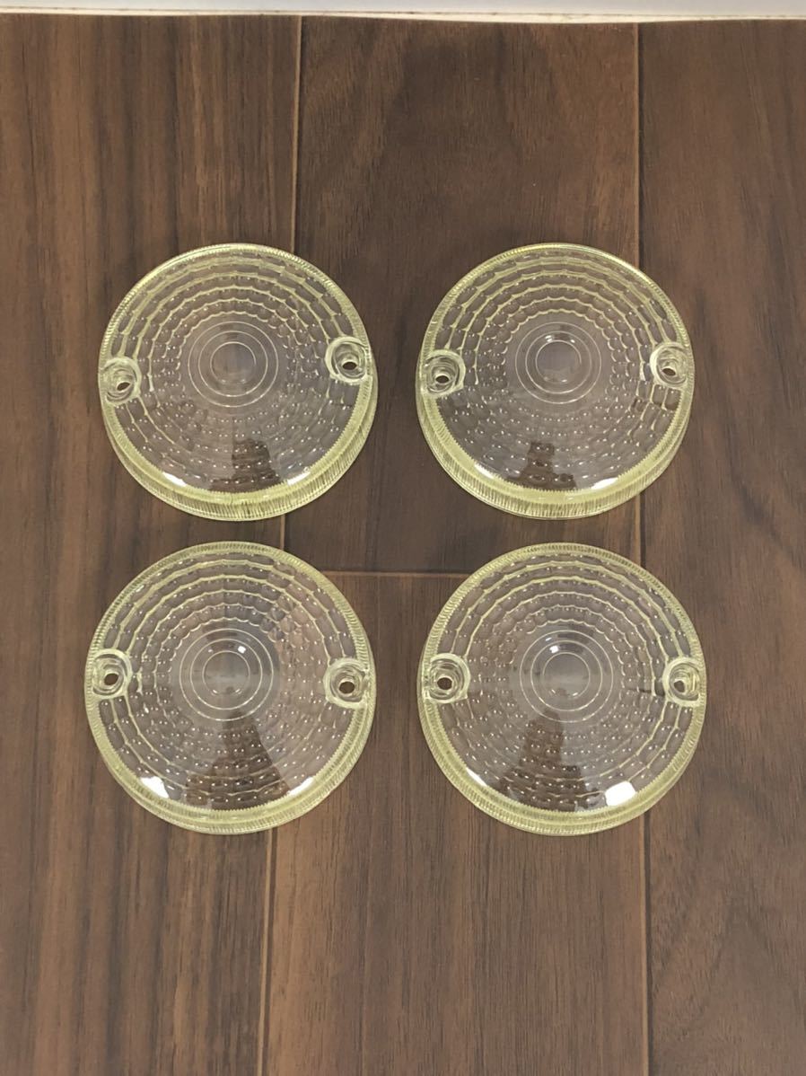 GS400 黄ばみ ウインカーレンズ 純正タイプ クリアウィンカー スモーク 黄ばみ クリアテール GS仕様 ゴキザリ GS550 GS750 GS1000拍卖