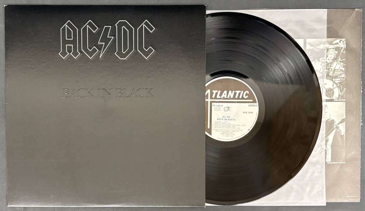 【MASETERDISK刻印あり US盤 LP】AC/DC / Back In Black Atlantic SD 16018 0620 Hard Rock拍卖