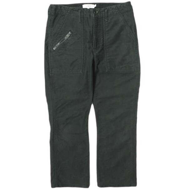 nonnative ノンネイティブ 日本製 TROOPER TROUSER - COTTON MOLESKIN コットンモールスキンベイカーパンツ NN-P1814 1 BLACK g22013拍卖