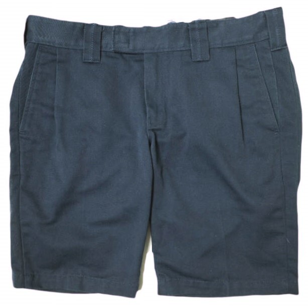 Dickies x SHIPS JET BLUE x Grime effect ディッキーズ シップス 別注 1TUCK T/C WORK SHORTS 1タックワークショーツ 113-31-0934 3 NAVY拍卖
