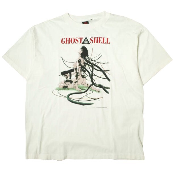新品 SAINT MICHAEL セントマイケル 24AW GS_SS TEE / GITS GHOST IN THE SHELL 攻殻機動隊 Tシャツ SM-YS1-0000-C32 L WHITE Mxxxxxx拍卖