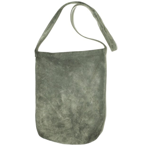 Hender Scheme エンダースキーマ Pig shoulder big ピッグショルダービッグ グレー 豚革 レザー バッグ カバン g22209拍卖