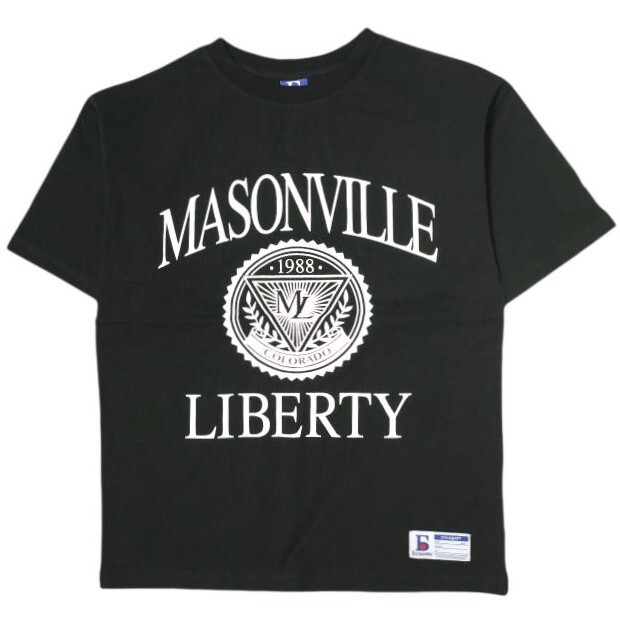 新品 Danke Schon ダンケシェーン 25SS WEB&DEPOT限定 16OE S/S TEE MAS プリントTシャツ UNS25086E S ブラック 半袖 トップス g22477拍卖