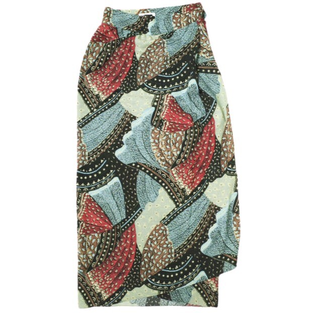 H BEAUTY&YOUTH エイチ ビューティーアンドユース PATCHWORK PRINT WRAP SKIRT パッチワークプリントラップスカート 1624-299-3385 S拍卖
