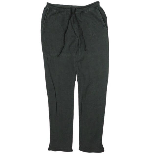 cloudy cloudy クラウディクラウディ SWEAT PANTS ロゴ刺繍 スリムスウェットパンツ M ブラック イージー ボトムス g22310拍卖