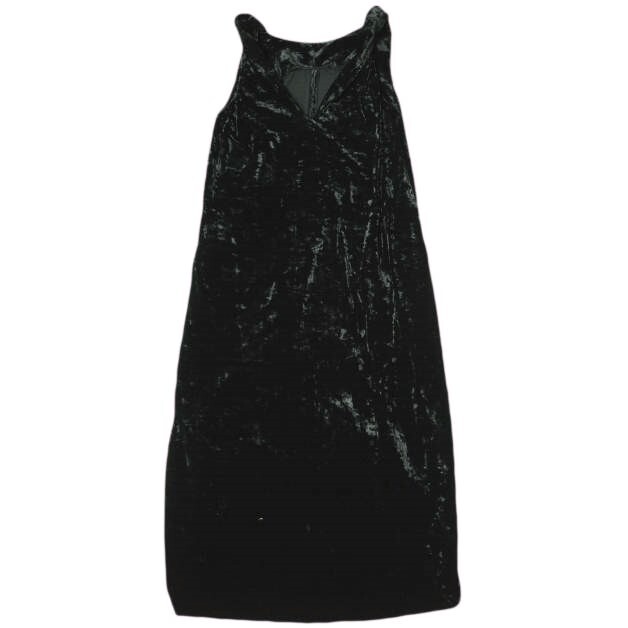 CITYSHOP シティショップ 25SS VELVET TWIST DRESS ベルベッドツイストドレス 25040042844010 38 ブラック ベロア マキシ ワンピース拍卖