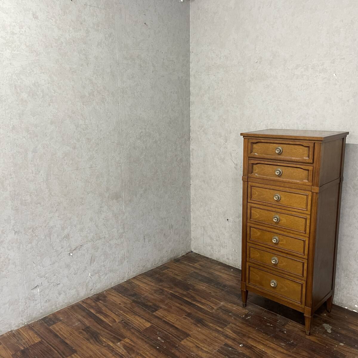 ww1/108 Drexel Heritage ドレクセルヘリテイジ ランジェリー チェスト タンス 7段 洋タンス クラシック マホガニー★直接引取歓迎●◎拍卖