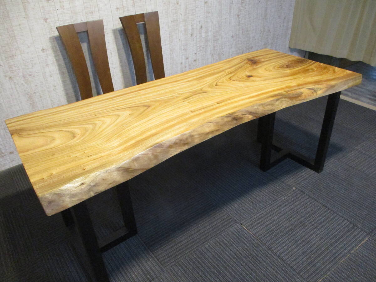 #1511■ 楠 クス 一枚板 テーブル 板 ローテーブル ダイニングテーブル 座卓 天板 無垢 カウンター デスク拍卖