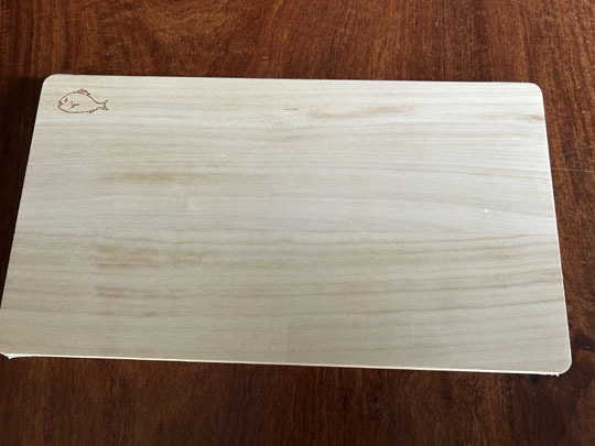 7-996 【激安大処分】桐きり まな板 無垢 木製 まないた(長さ390mm×厚み17mm×幅215mm)拍卖