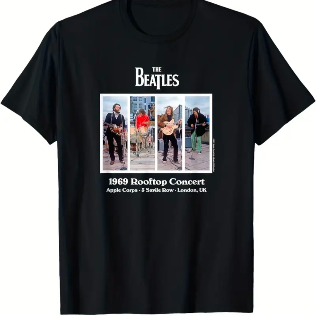 ビートルズTシャツ Lサイズ ロックバンド拍卖