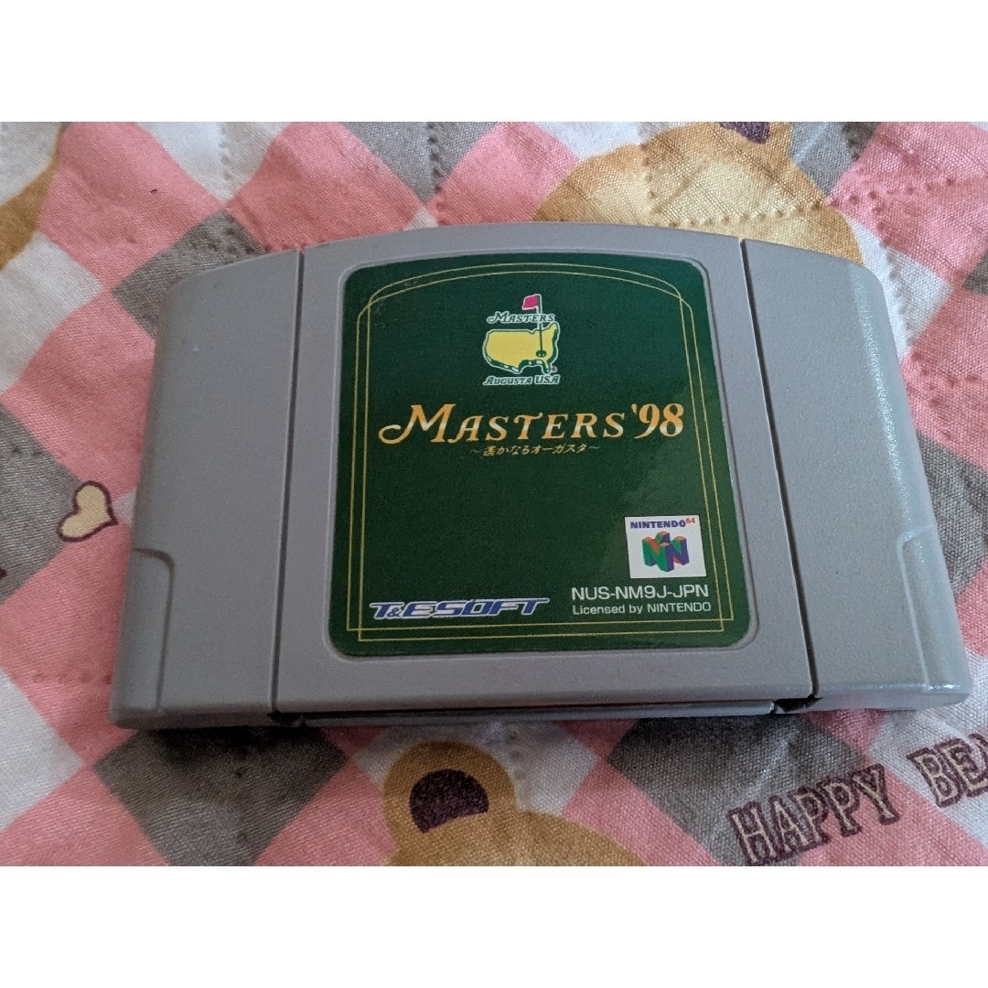 N64 遥かなるオーガスタ MASTERS'98 ニンテンドー64用拍卖