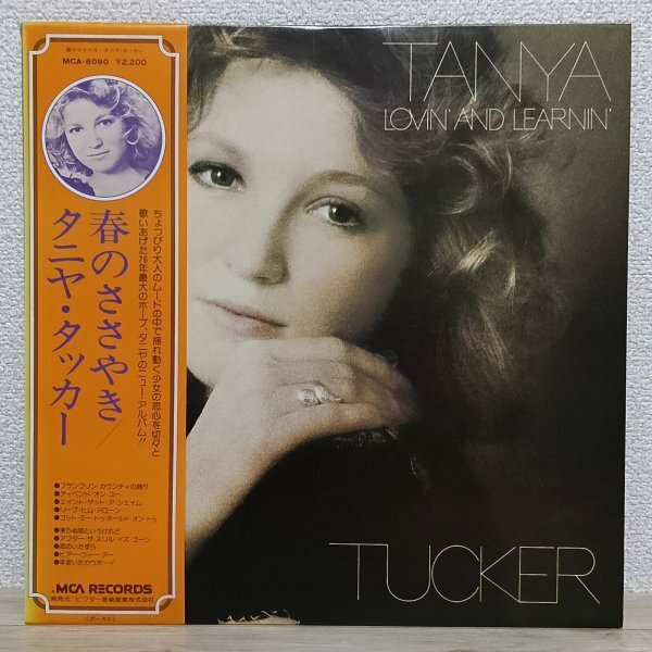 LP う3602 MCA-6090【帯付き】タニヤ・タッカー 春のささやき Tanya Tucker Lovin' And Learnin' 76年 国内盤 洋楽 レコード拍卖