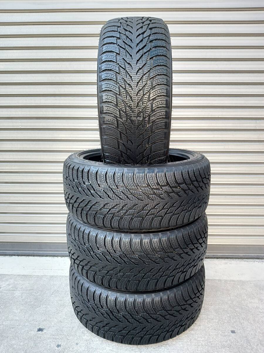 NO 225/40R18 スタッドレス タイヤ 4本 HAKKAPELIITTA R3 NOMIAN 225-40-18 送料込みです 5060 ①拍卖