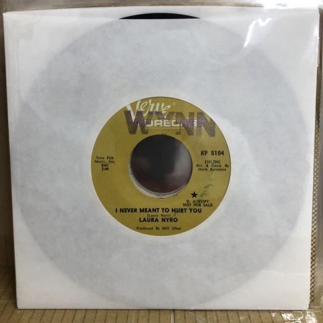 LAURA NYRO / I NEVER MEANT TO HURT YOU (KF5104)拍卖