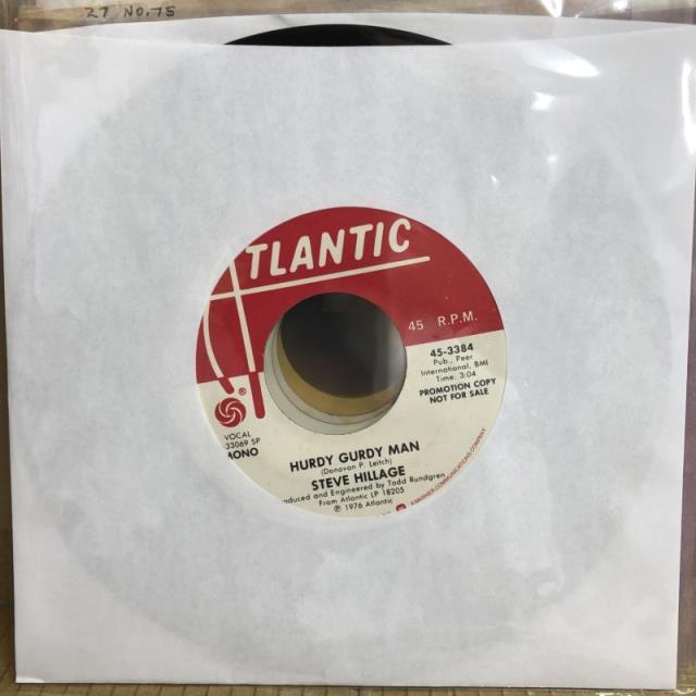 STEVE HILLAGE / HURDY GURDY MAN (453384)拍卖