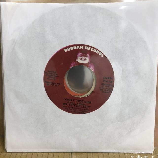 MS. ESTELLE LEVITT / LONELY TOGETHER (BDA438)拍卖