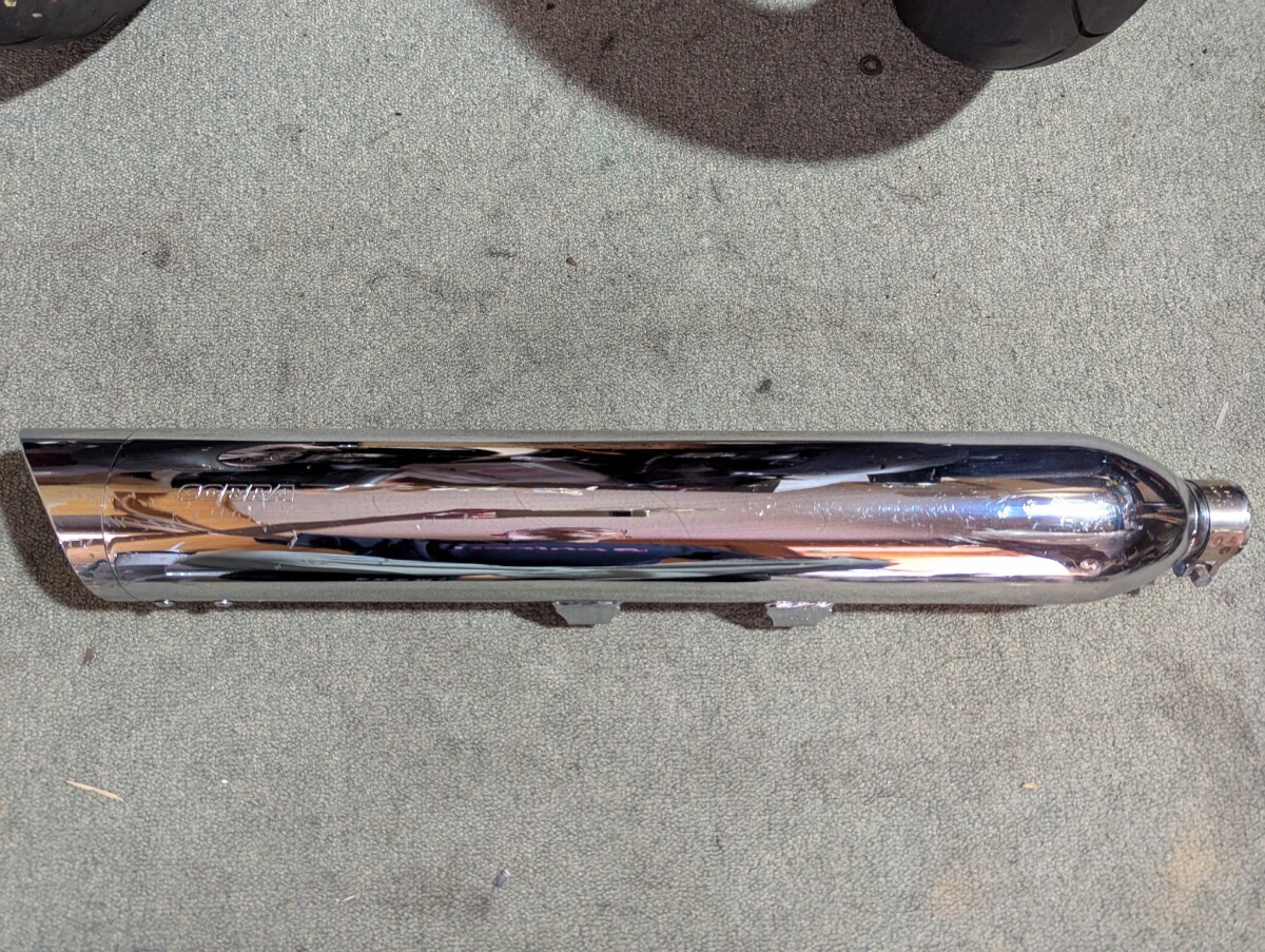 XV950A コブラ COBRA クローム CHROME スリップオン マフラー サイレンサー拍卖