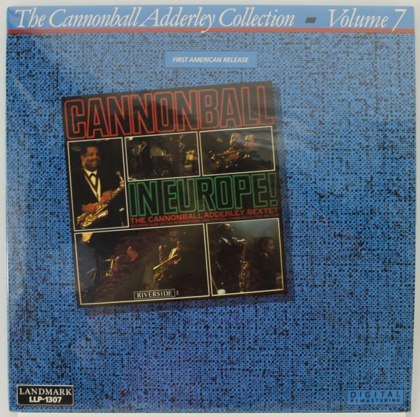 U219 美盤 LP キャノンボール・アダレイ/Cannonball Adderley Cannonball In Europe! Landmark Records LLP-1307拍卖