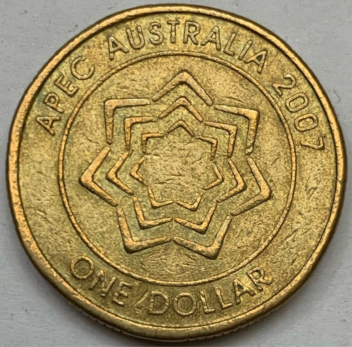 海外コイン オーストラリア 1ドル 記念硬貨 2007年 エリザベス2世拍卖