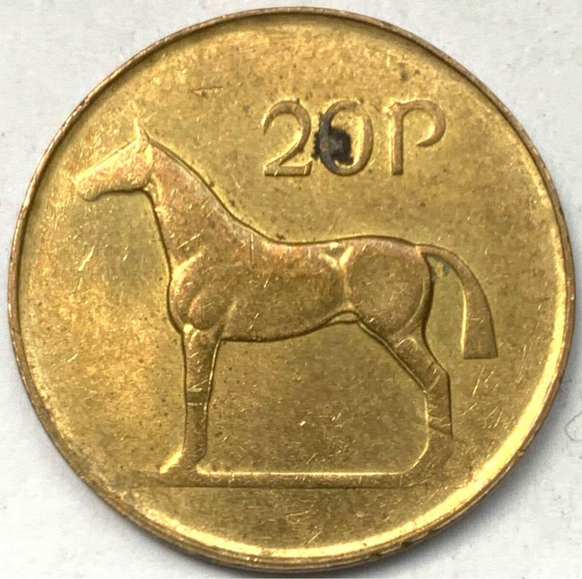 海外コイン アイルランド 20ペンス 1986年拍卖