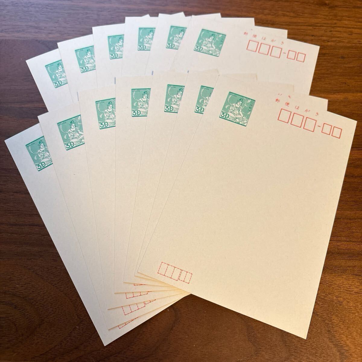 昭和56年 麻布菩薩 はがき 13枚 未使用 1981年 30円 普通はがき拍卖