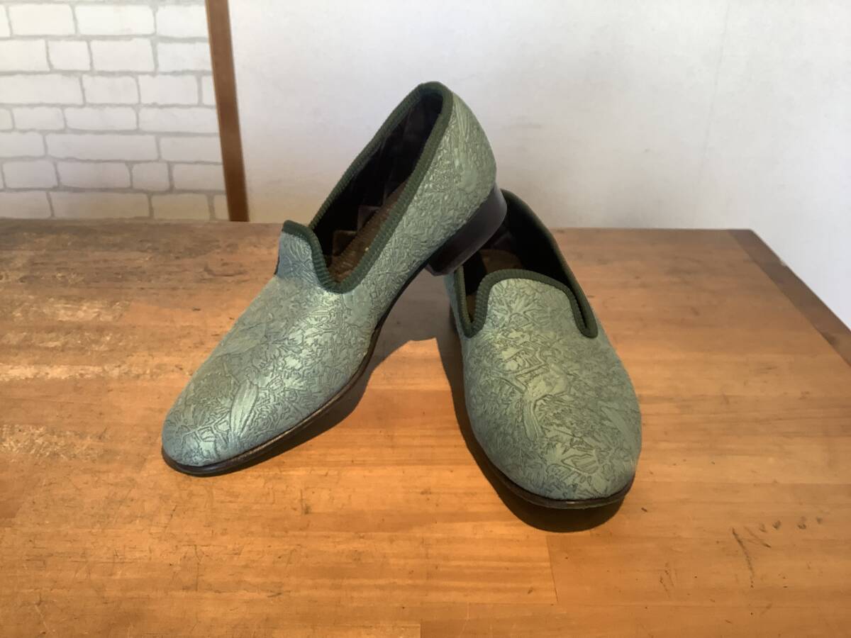 数回着用 【トリッカーズと龍村美術織物との限定コラボシューズ】拍卖