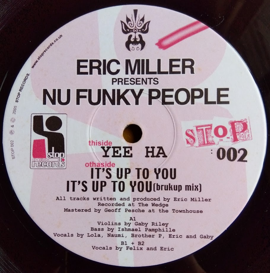 ERIC MILLER Presents NU FUNKY PEOPLE - Yee Ha拍卖