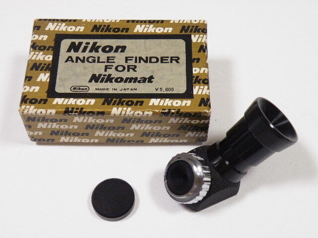 ◎ Nikon Nikomat ANGLE FINDER ニコン ニコマート アングルファインダー 元箱付 1拍卖