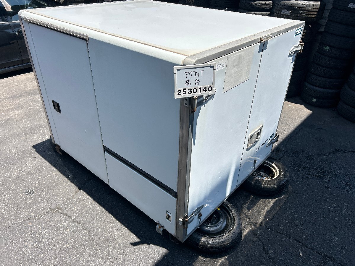 アクティ トラック HA8 荷台 箱 冷凍車 ユニット 一式付 スイッチ 配管 配線 東洋ブラザー工業 -7℃ HA9 冷凍 NH578 1F 引取限定 015821拍卖