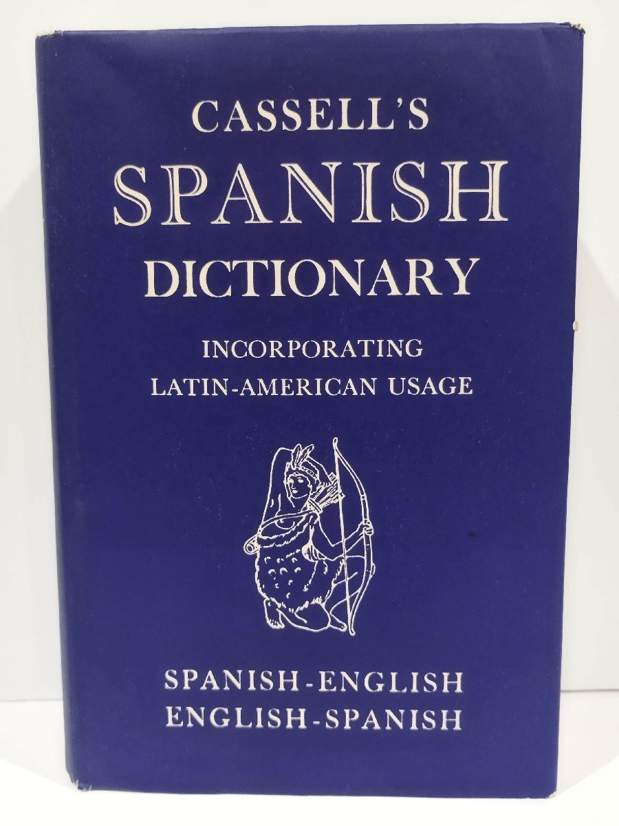CASSELL'S SPANISH DICTIONARY SPANISH-ENGLISH/ENGLISH-SPANISH/スペイン語英語辞典 1959年発行/洋書/西英辞典/英西辞典/辞書【ac01p】拍卖