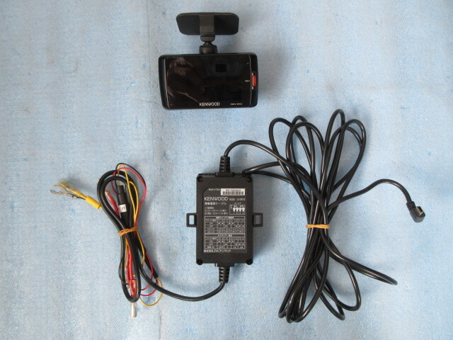 eB7870 JVCケンウッド DRV-610 ドライブレコーダー 中古 ♪ 車載電源ケーブル付き CA-DR150 GPS Full HD拍卖