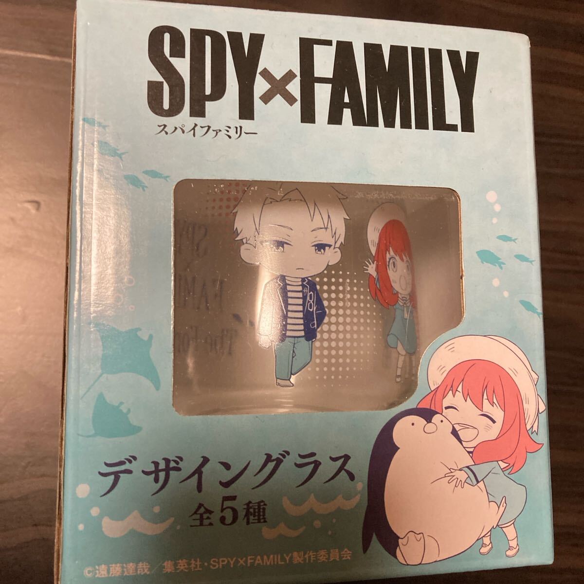SPY×FAMILY デザイングラス フォージャー家 アーニャ ロイド ヨル グッズ グラス コップ スパイファミリー拍卖