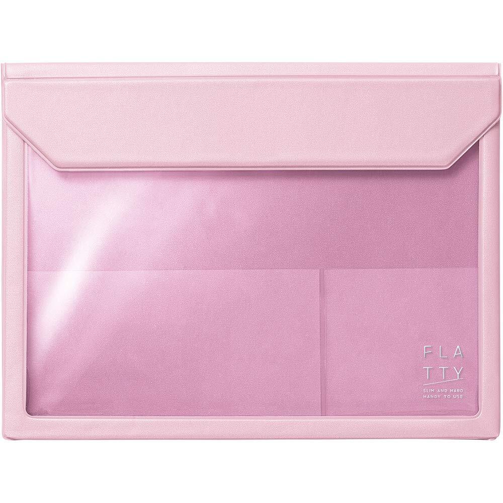 キングジム バッグインバッグ FLATTY A5 ピンク 5364ヒン拍卖