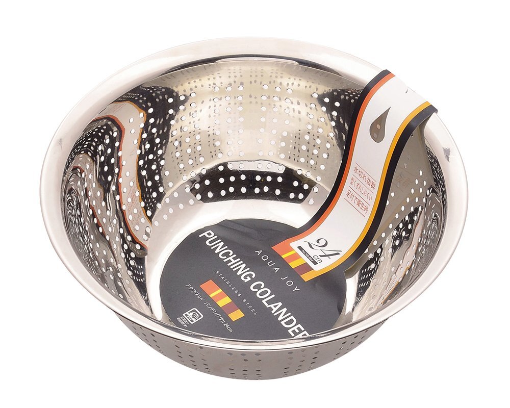 パール金属 アクアジョイ ステンレス製 パンチングザル 24cm HB-972拍卖