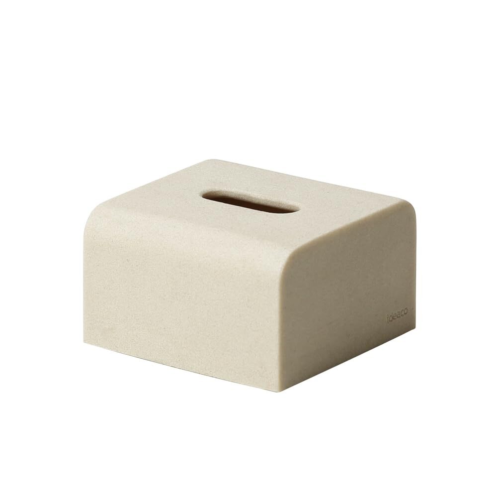 ideaco (イデアコ) ハーフ ソフトパック ティッシュ 専用 ボックス 幅14奥行14高さ8.5cm Tissue Case SP h拍卖