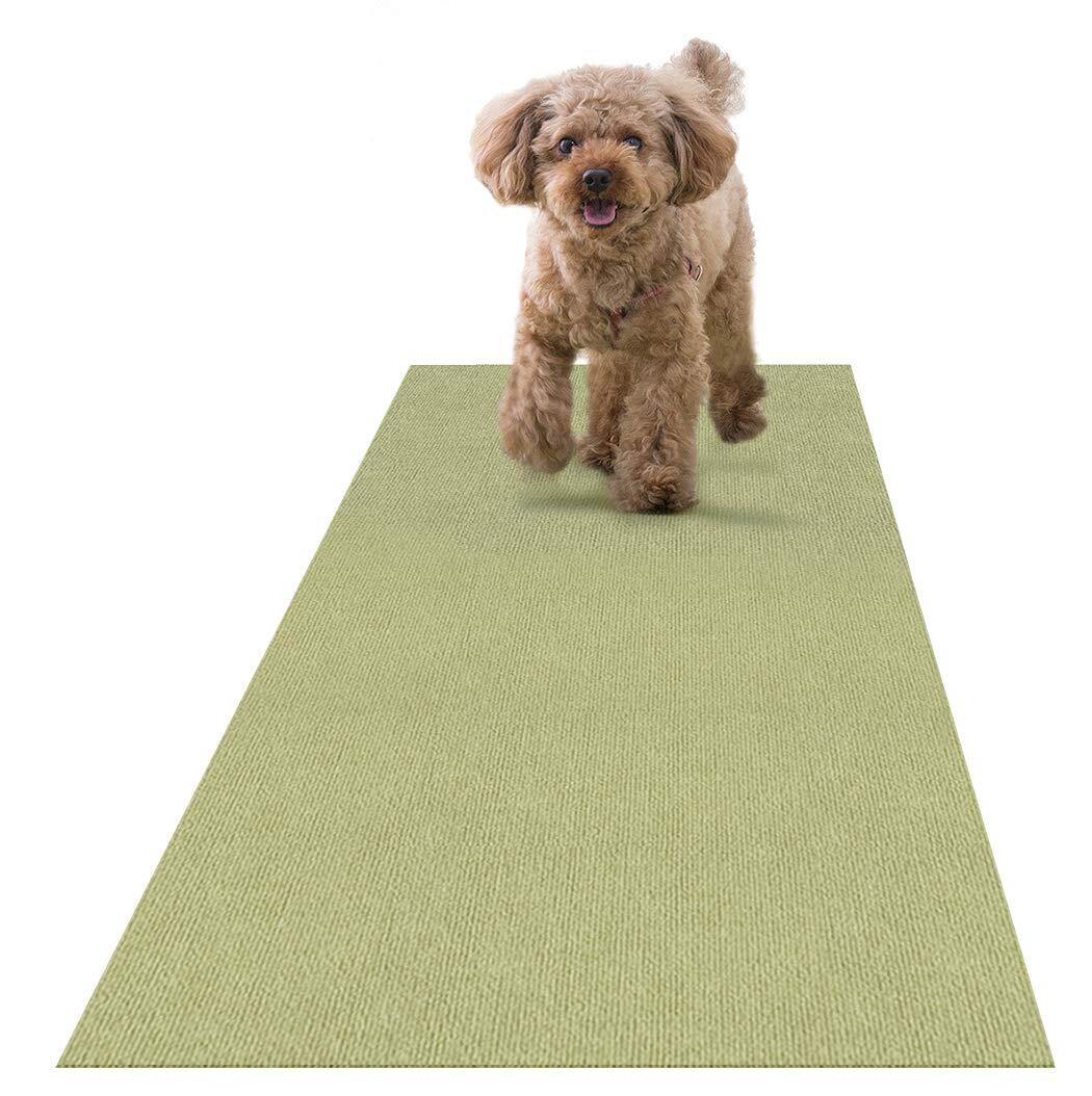 おくだけ吸着 ペット用床保護マット 60×180cm グリーン KM-55拍卖