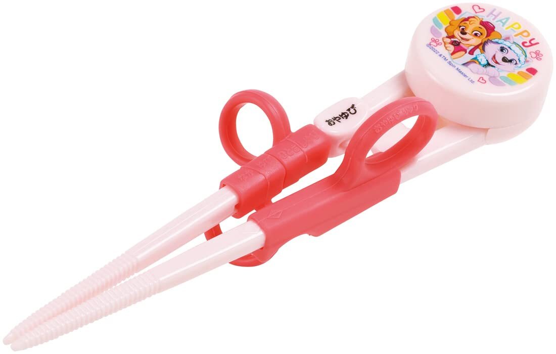 スケーター(Skater) 子供用 トレーニング箸 練習箸 14cm 対象年齢2~7才 右手用 つまみやすい四角い箸先 パウ・パトロール レスキ拍卖