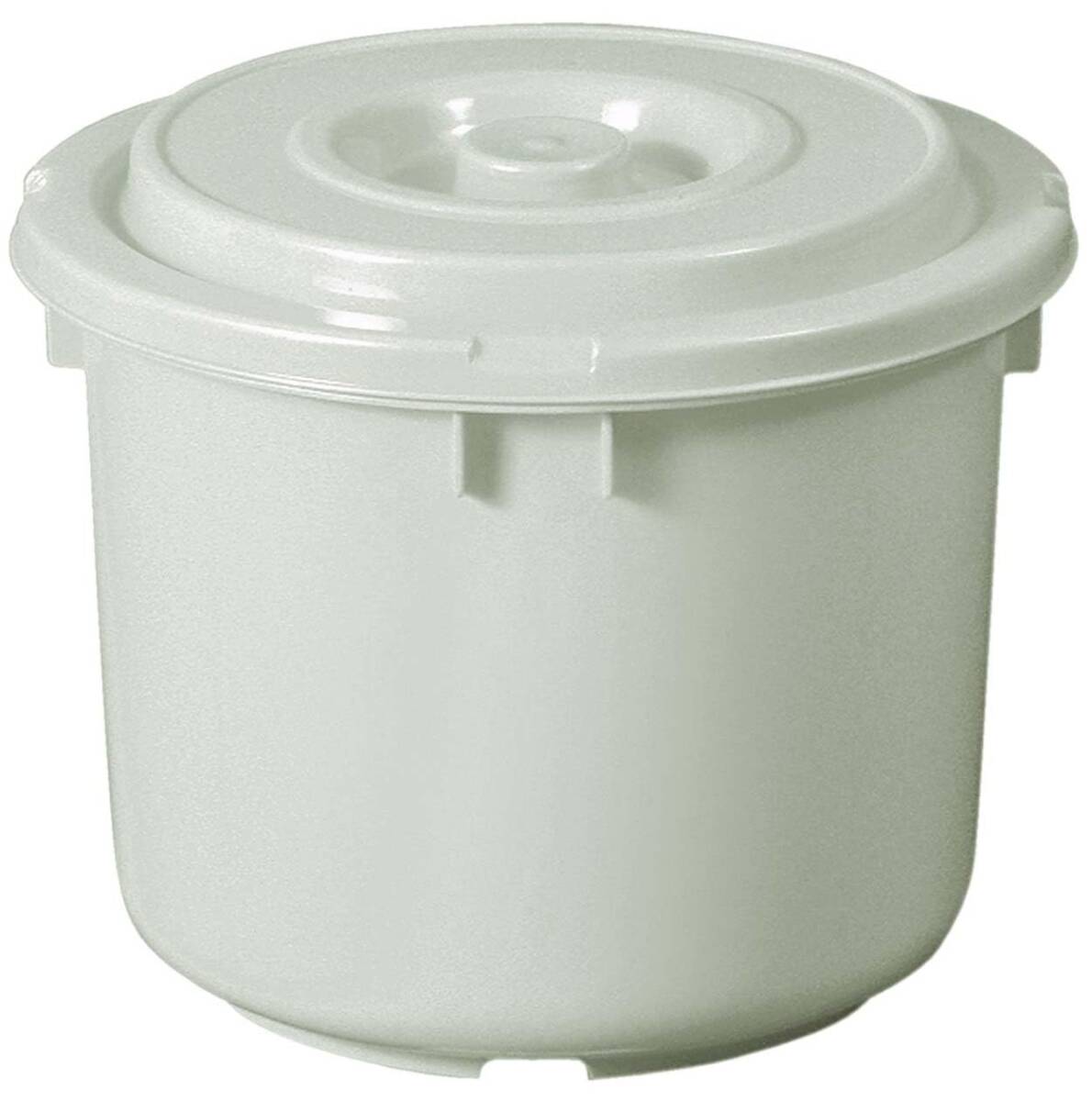 新輝合成(Shinki Gosei) トンボ 漬物容器 蓋付き 押しぶた付 10型 グレー 直径30×高さ24cm 日本製拍卖