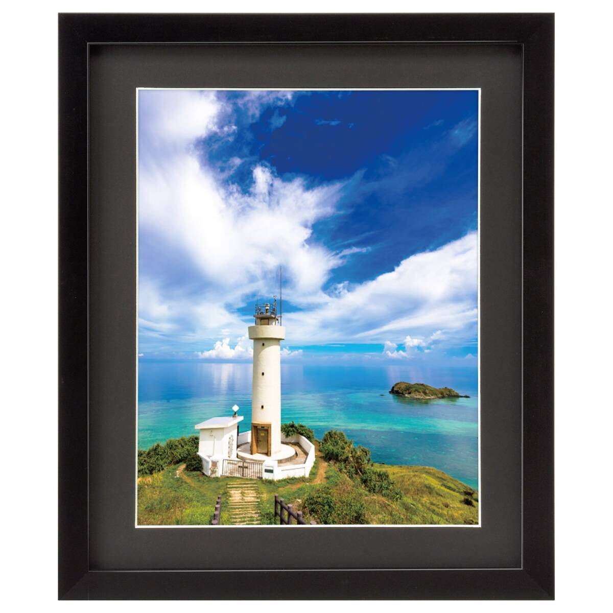 HAKUBA 額縁 MM-01 6切 木製 スタンド付 ブラック FWMM01-BK6拍卖