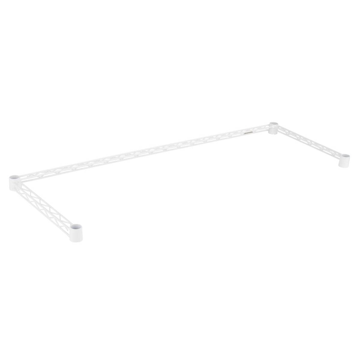 ドウシシャ ルミナス ラック スチールラック 補強パーツ コの字バー ワイヤーバー 白 幅111×奥行41cm LLKWB-1140 ポール径2拍卖