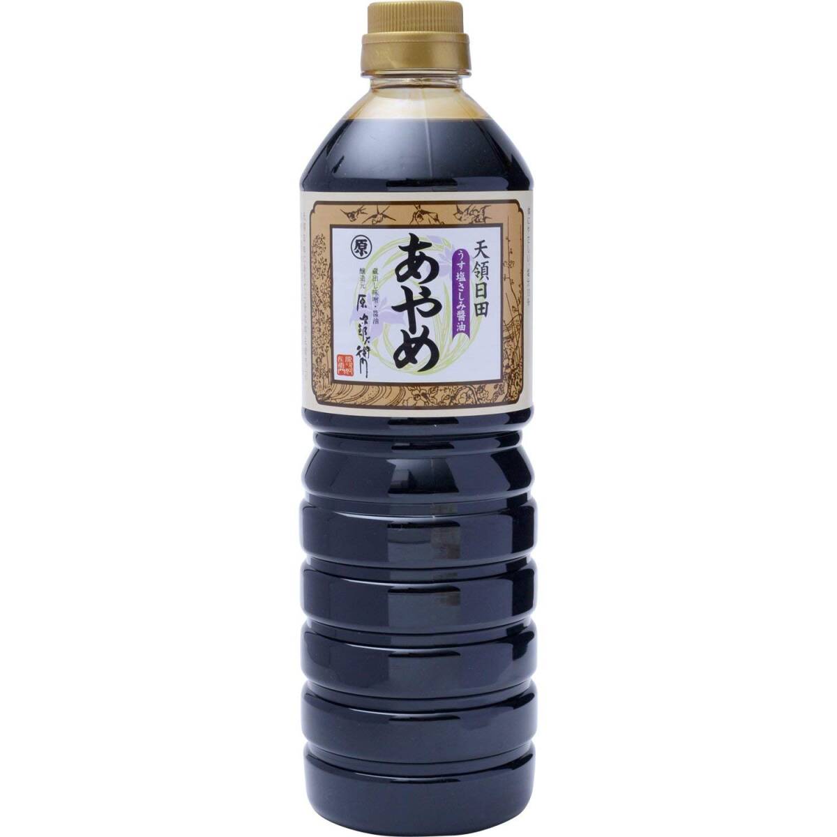 【 まるはら 】 うす塩 さしみ醤油 あやめ しょうゆ 1L ×2本拍卖