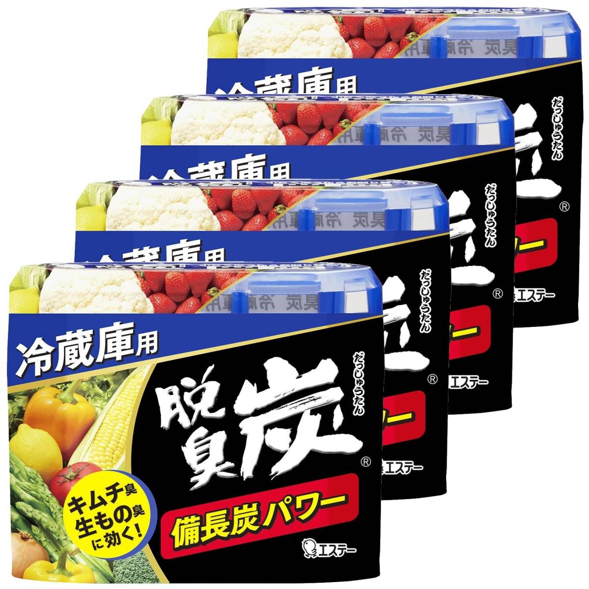 【まとめ買い】脱臭炭 冷蔵庫 冷蔵庫用 脱臭剤 140g×4個 消臭 消臭剤拍卖