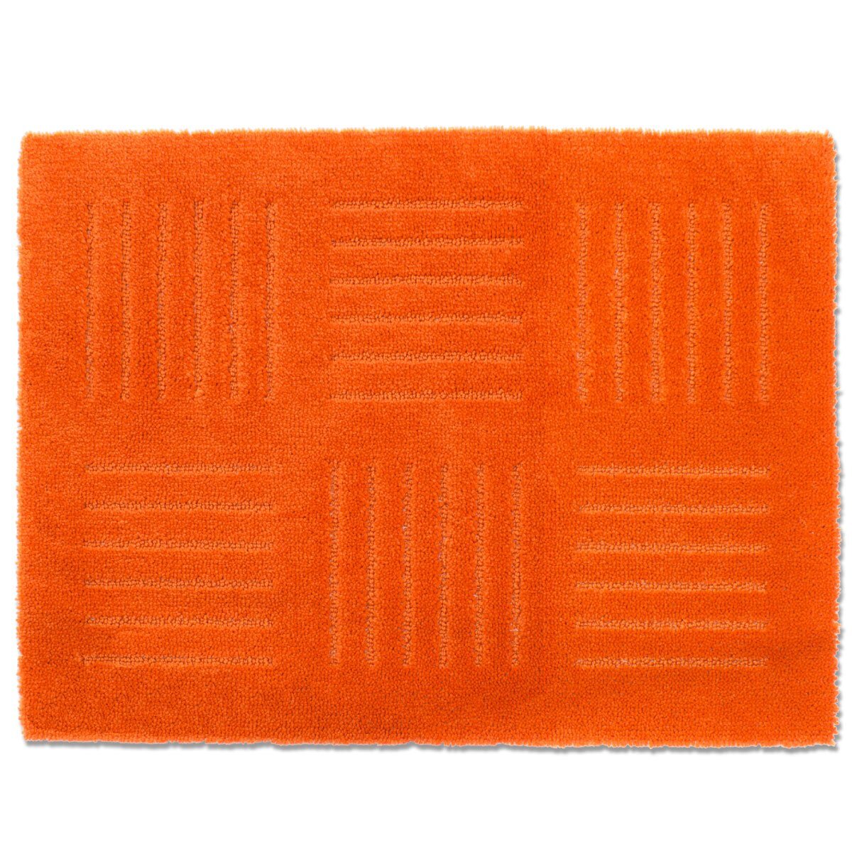 オカ ジョイントキッチンマット ピタプラス ブリック 約45×60cm オレンジ拍卖