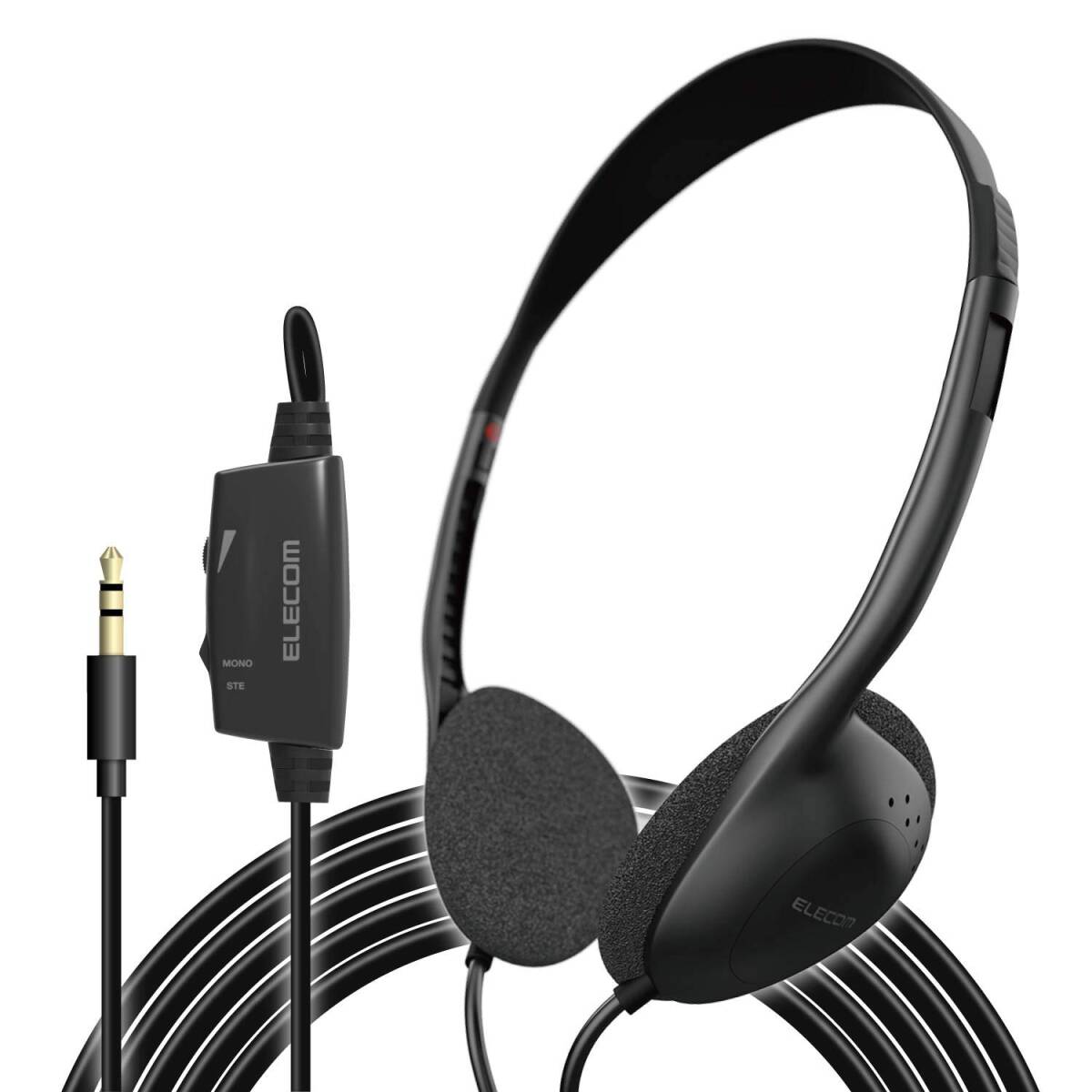 エレコム ヘッドホン テレビ用 【オーバーヘッドタイプ】 φ30mmドライバーAffinity sound 5.0m ブラック EHP-TV11拍卖
