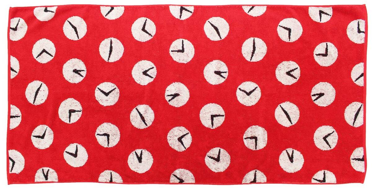 楠橋紋織(Kusubashi Mon Ori) バスタオル レッド 約120×60cm ドラえもん タイムふろしき A-87113-11-R拍卖