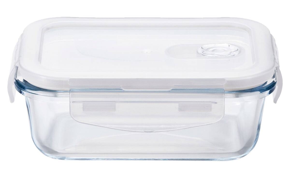 アデリア(ADERIA) クックロック レクタングル400WT 400ml 中国製 密封容器 レンジ対応 4面ロック ガラス容器 保存容器 ガラ拍卖