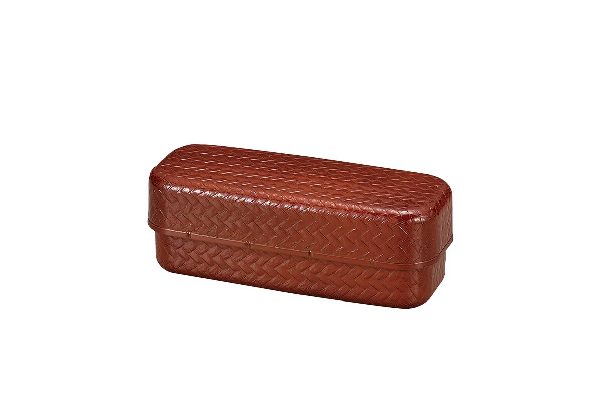 たつみや HAKOYA 二段弁当箱 あじろスリムランチ(510ml) 春慶 『あじろべんとう』 302769拍卖